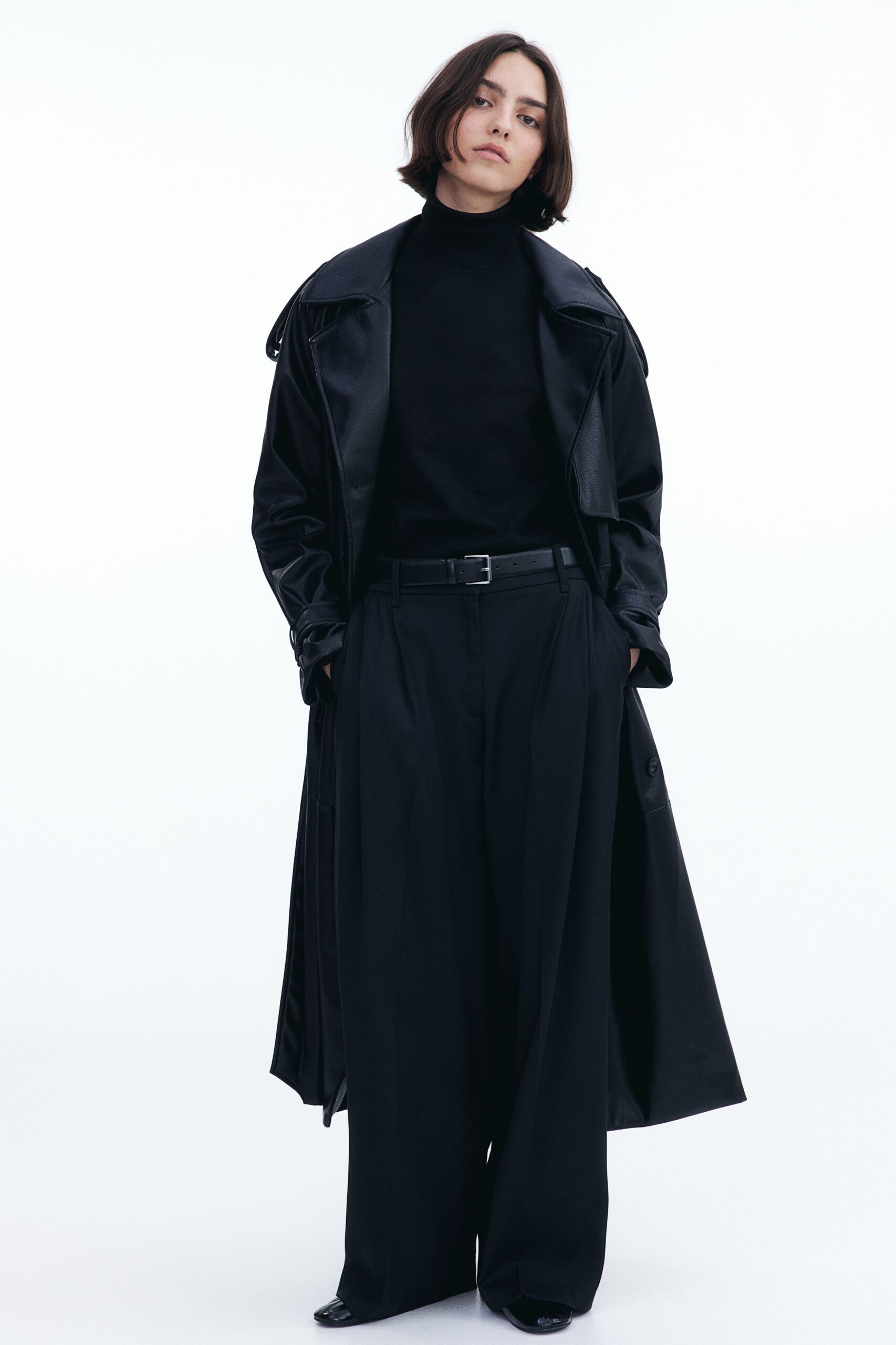 Wide Leg Tailored Pants