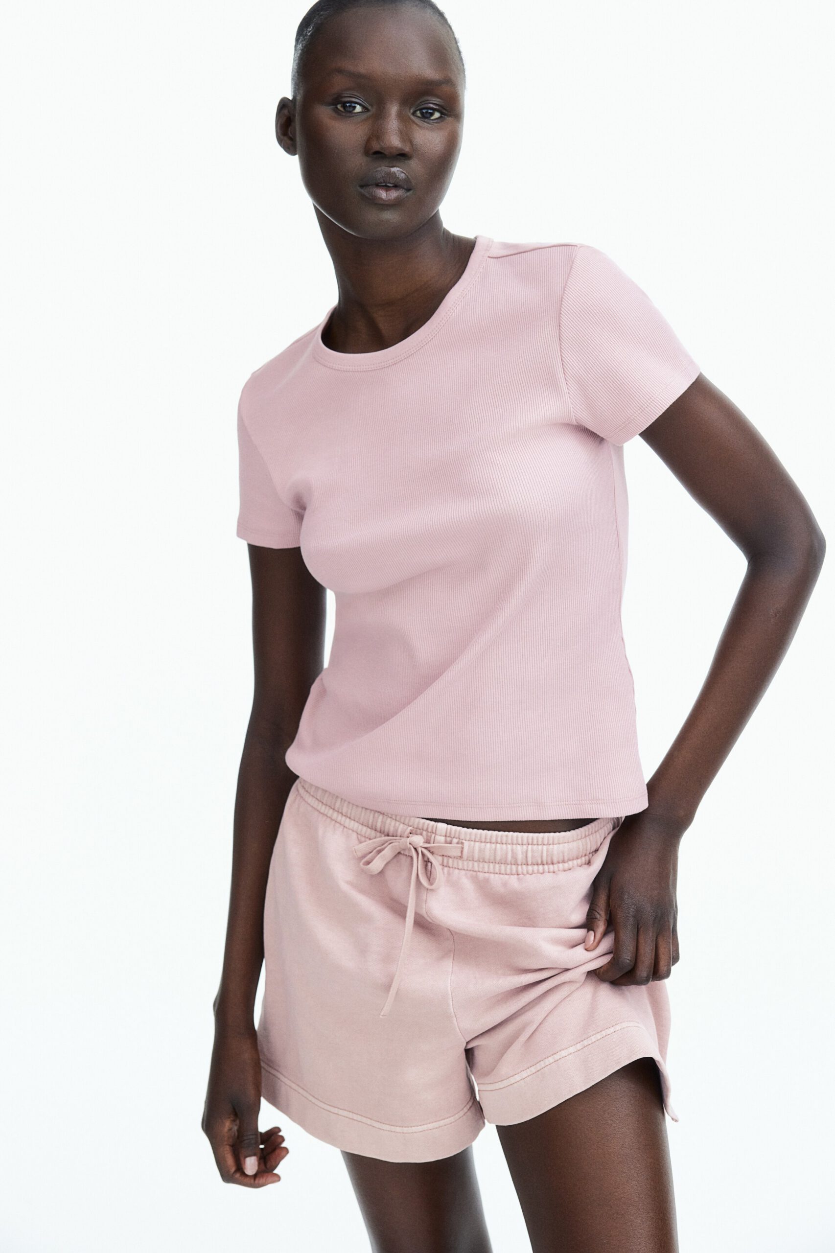 Washed Cotton Sweat Shorts