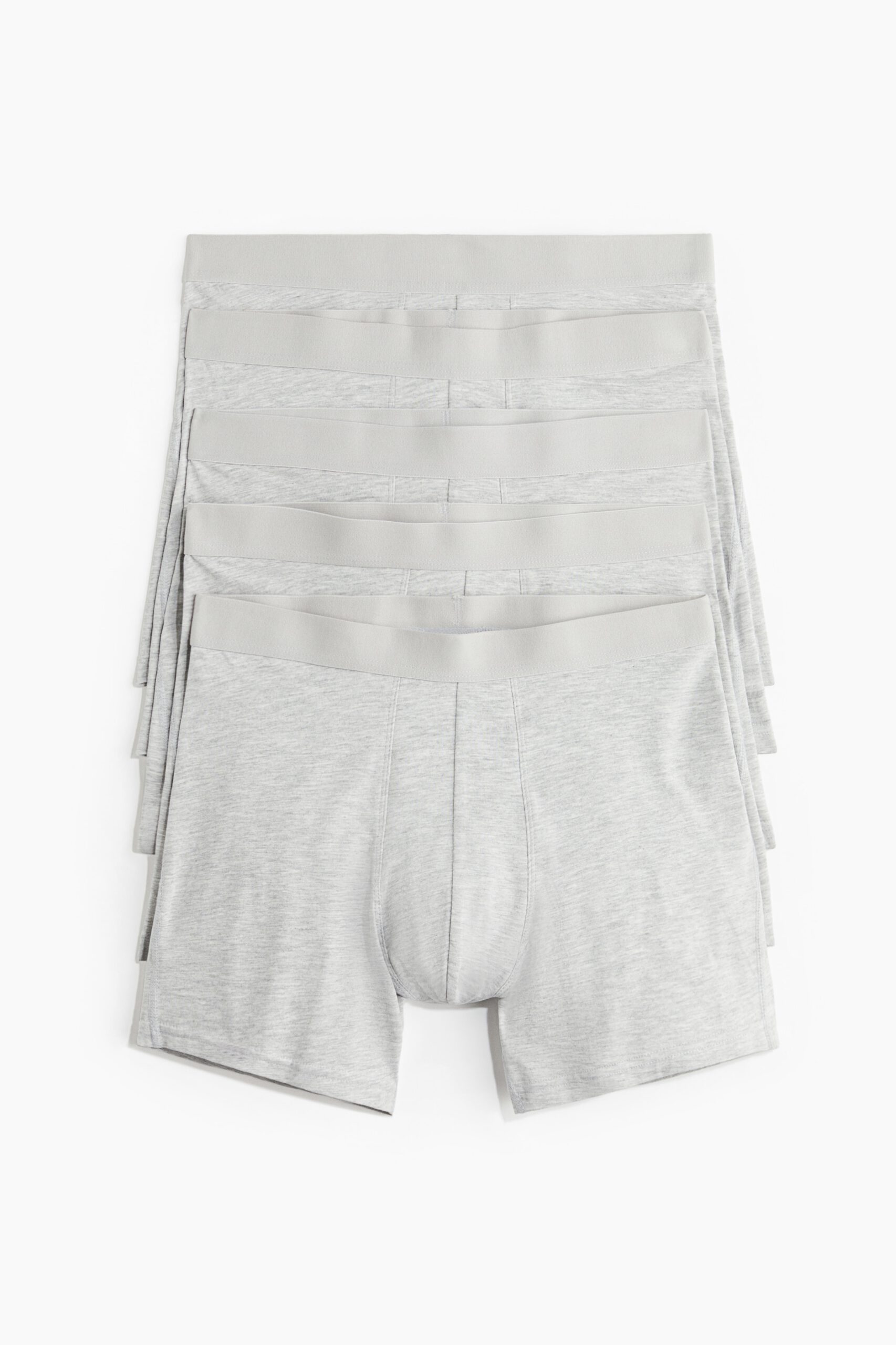 5-pack Mid Length Boxer Briefs With Lycra®