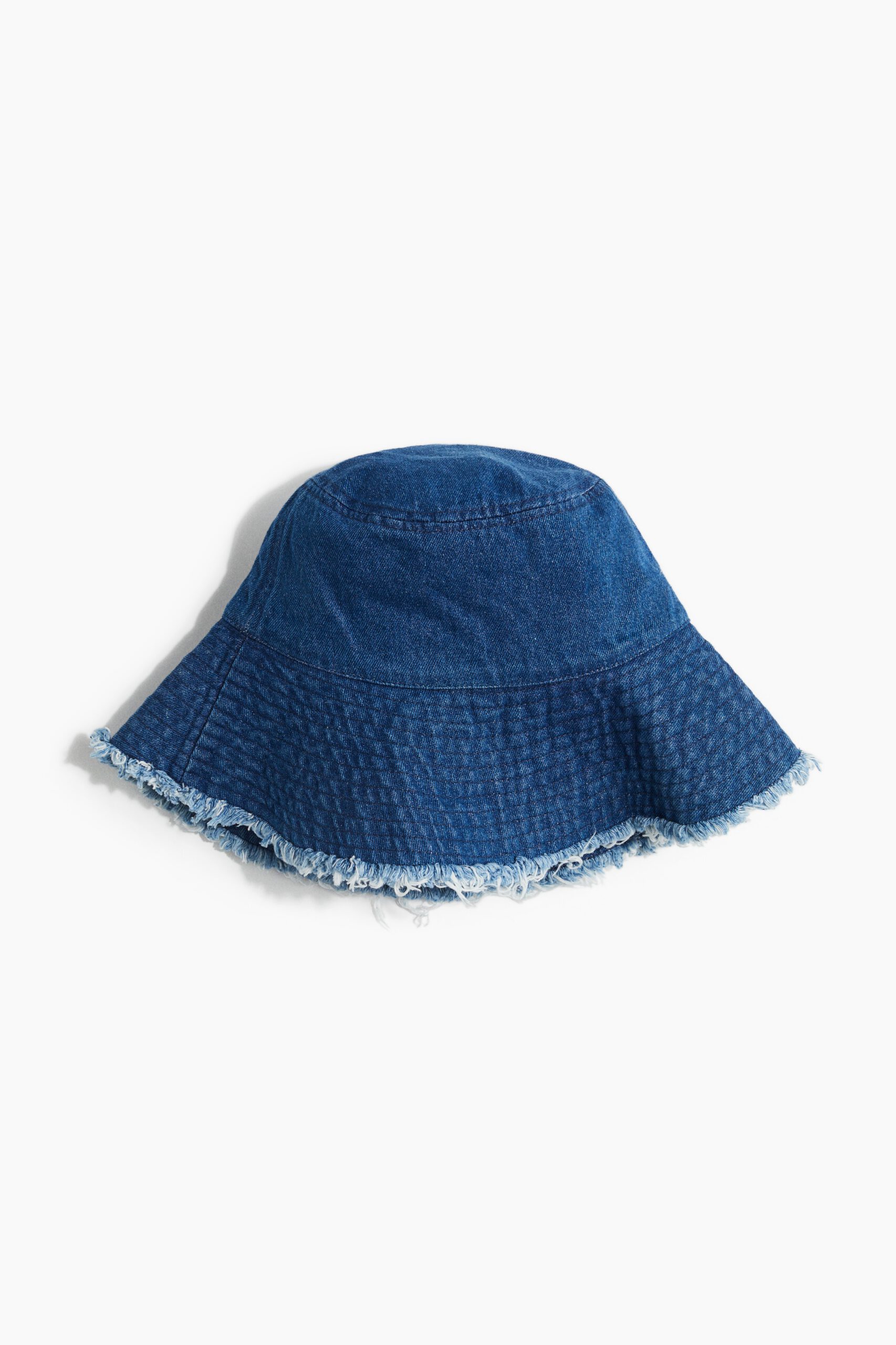 Frayed Edge Denim Bucket Hat