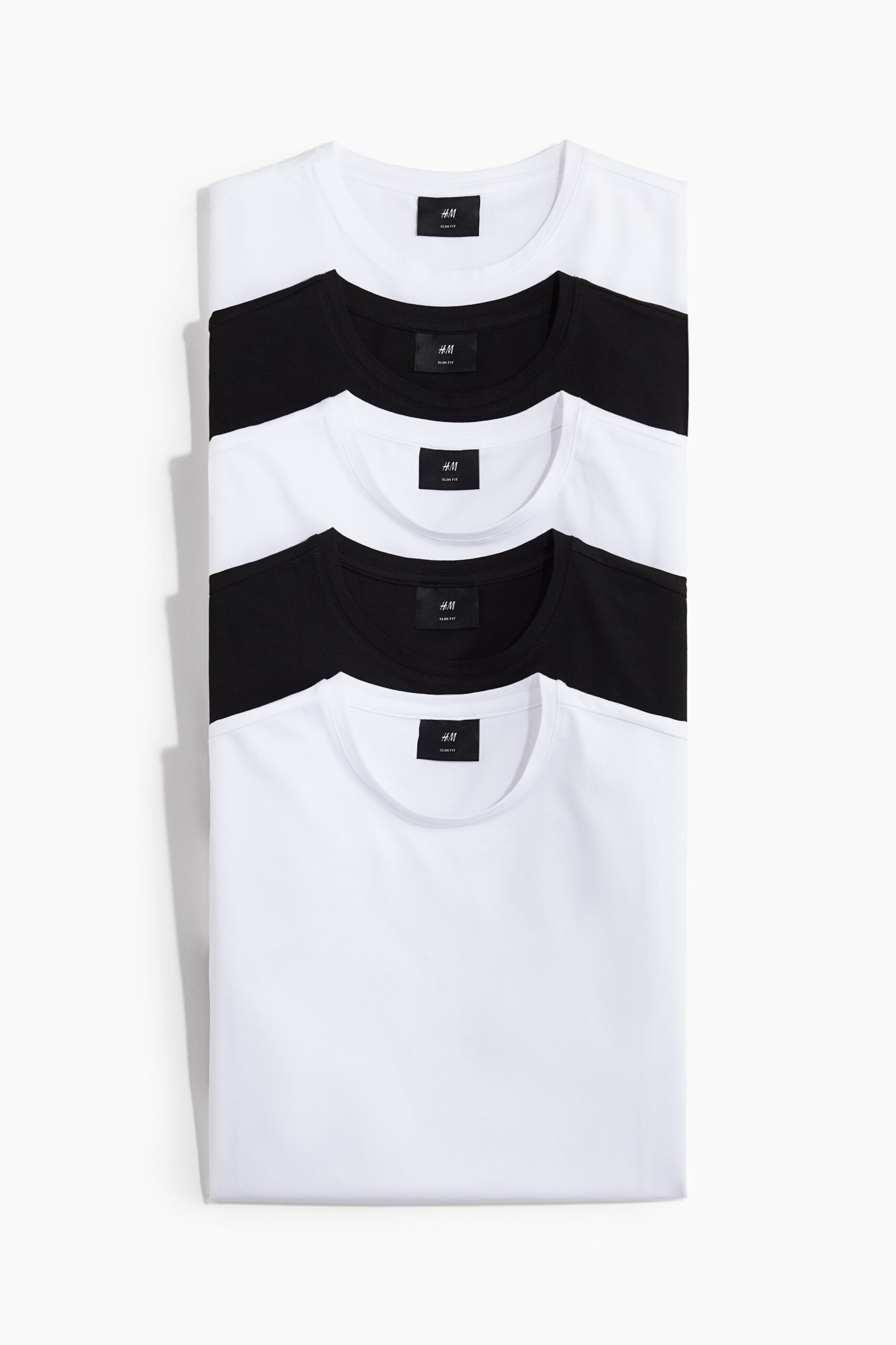 5-pack Slim Fit Tees