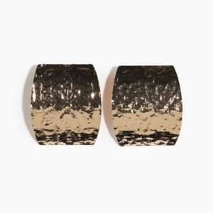 Large Hammered Earrings